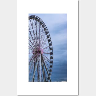 Waterfront Ferris Wheel in Seattle Posters and Art